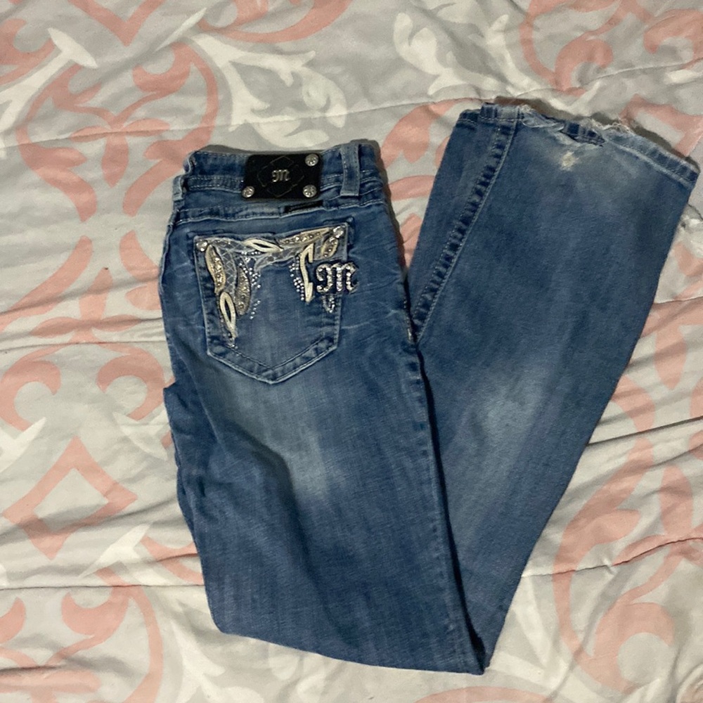 MissMe light washed size 28 low rise